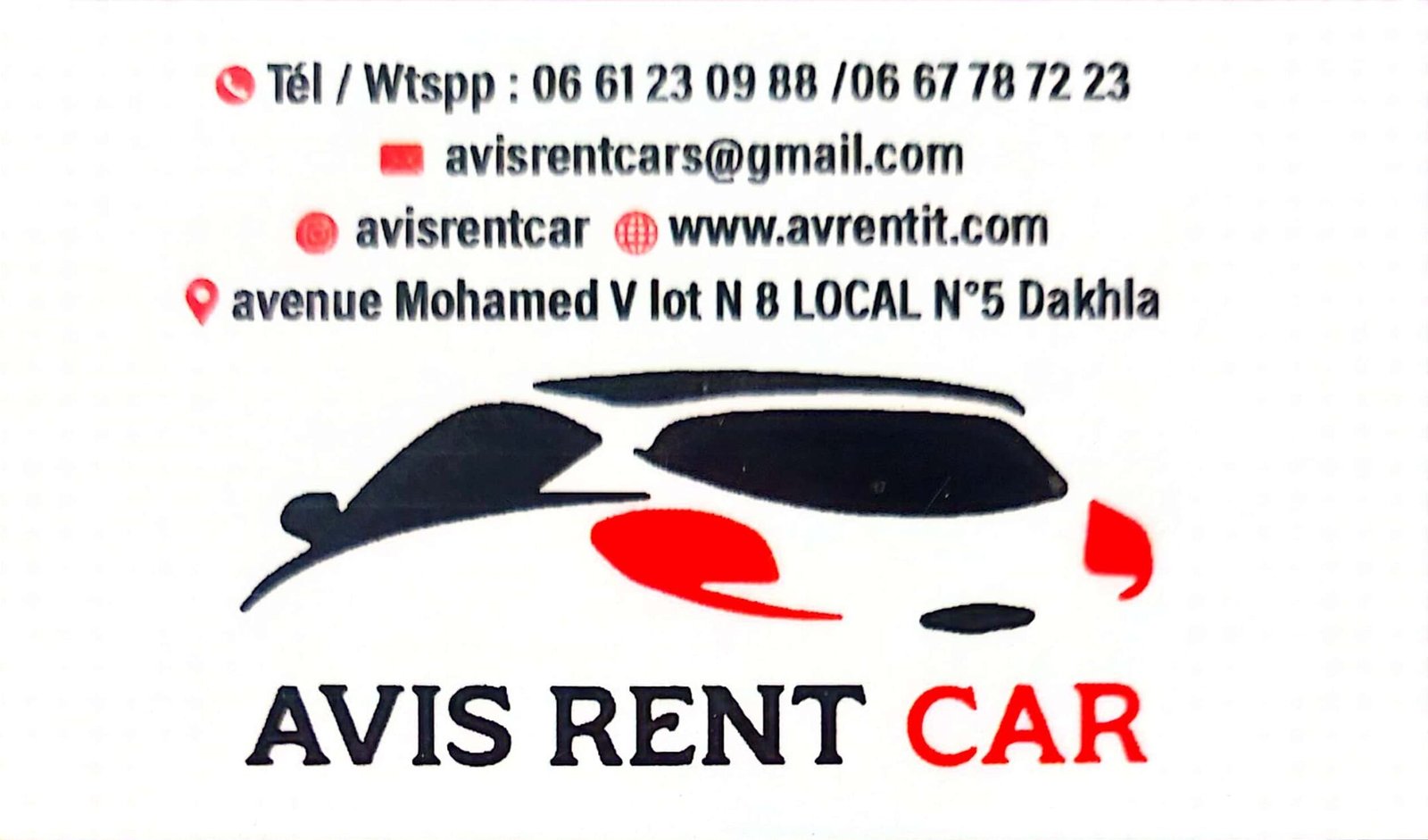 AVIS RENT CAR